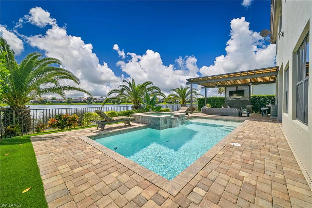 New-construction home exterior